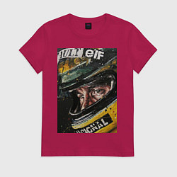 Женская футболка Айртон Сенна