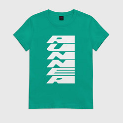 Женская футболка Runner