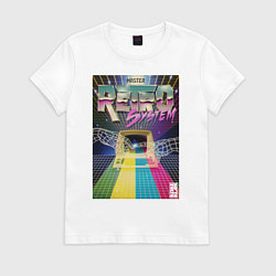 Женская футболка Retro game