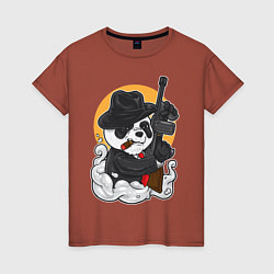 Женская футболка Panda Gangster