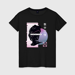 Женская футболка Vaporwave Digital Love