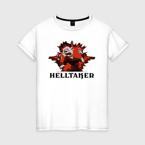 Женская футболка Helltaker / Белый – фото 1
