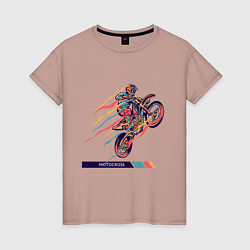 Женская футболка Motocross Z