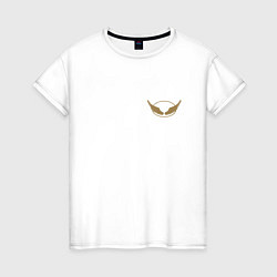 Женская футболка Крылоборство ангел
