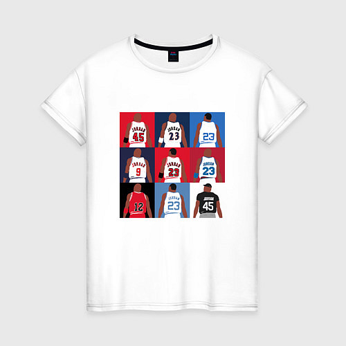 Женская футболка Michael Jordan / Белый – фото 1