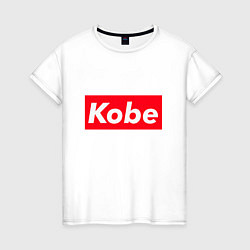 Футболка хлопковая женская Kobe, цвет: белый