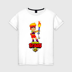 Женская футболка Brawl StarsAmber