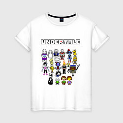 Женская футболка UNDERTALE