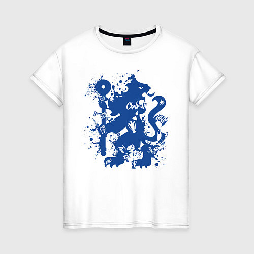 Женская футболка Chelsea FC / Белый – фото 1