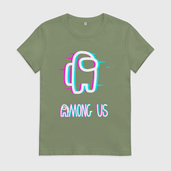 Женская футболка Among us