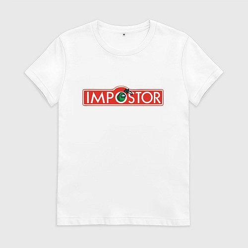 Женская футболка Impostormania Among us / Белый – фото 1