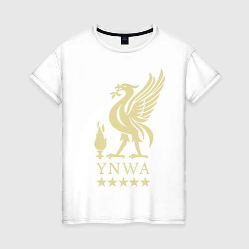 Женская футболка Liverpool FC / Белый – фото 1