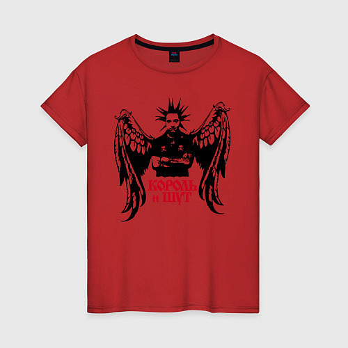 Женская футболка Король и Шут / Красный – фото 1