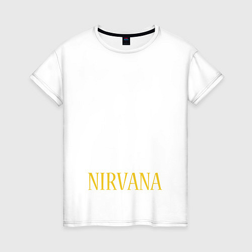 Женская футболка Nirvana / Белый – фото 1