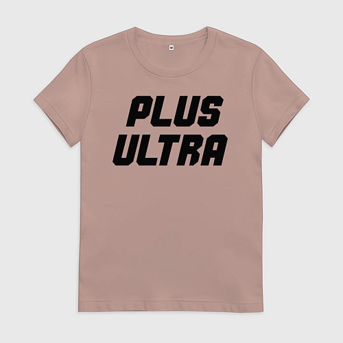 Женская футболка Plus Ultra / Пыльно-розовый – фото 1