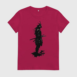 Женская футболка Теневой самурай