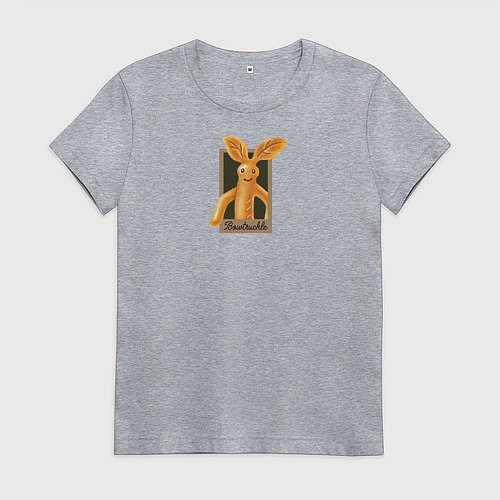 Женская футболка Bowtruckle / Меланж – фото 1