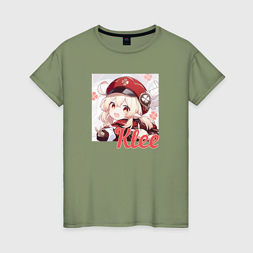 Женская футболка Klee / Авокадо – фото 1