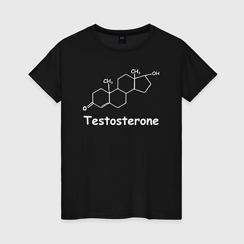 Женская футболка Testosterone / Черный – фото 1