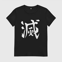 Женская футболка Печать Охотника на демонов