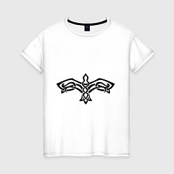Женская футболка Кельтский Сокол