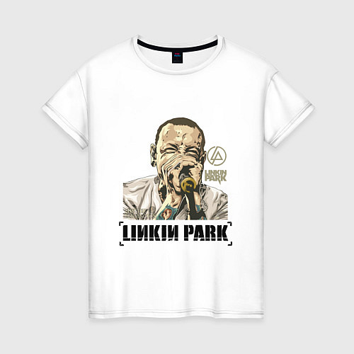 Женская футболка Линкин Парк / Белый – фото 1