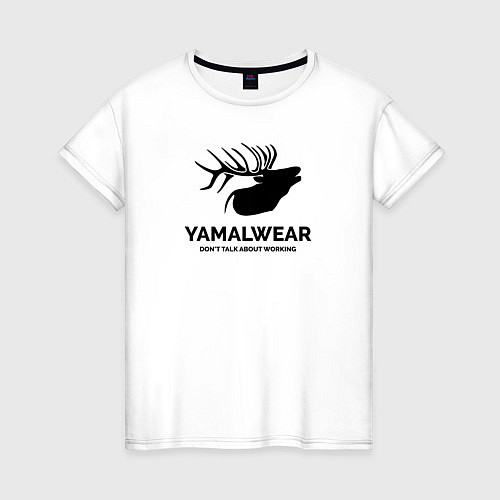 Женская футболка Yamalwear / Белый – фото 1