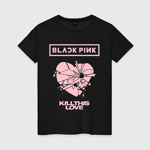 Женская футболка BLACKPINK / Черный – фото 1