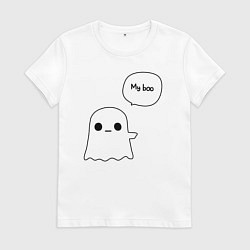 Женская футболка My boo