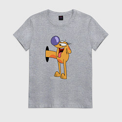 Женская футболка Котопес