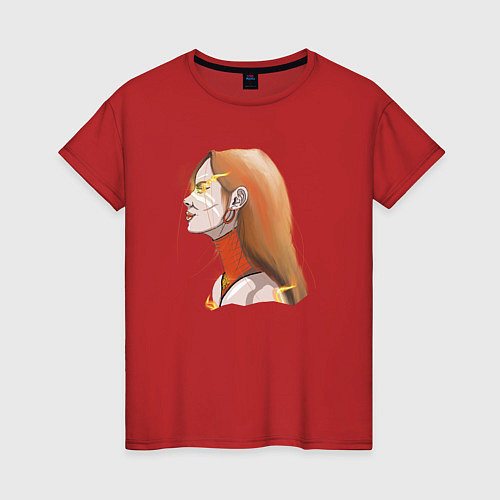 Женская футболка FANART lina / Красный – фото 1
