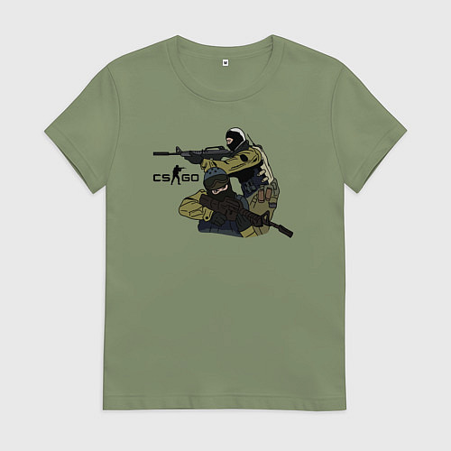 Женская футболка CS:GO / Авокадо – фото 1