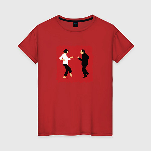 Женская футболка Dance mia vega / Красный – фото 1