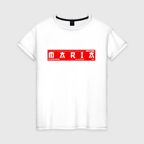 Женская футболка МарияMaria / Белый – фото 1