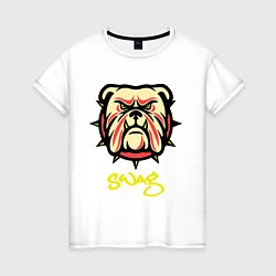 Женская футболка Bulldog SWAG