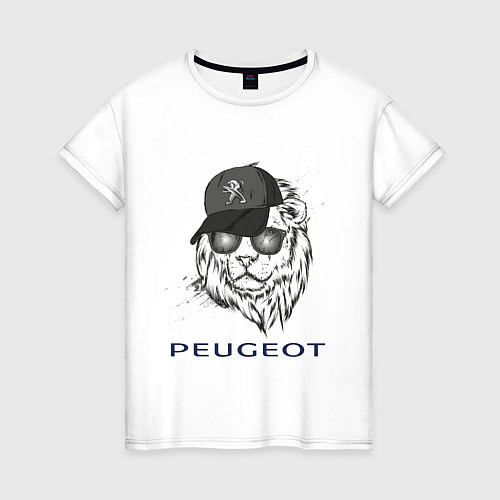 Женская футболка Peugeot Пежо Z / Белый – фото 1