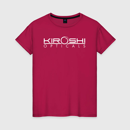 Женская футболка KIROSHI OPTICALS / Маджента – фото 1