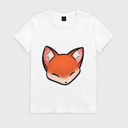 Женская футболка Лиса Инари голова