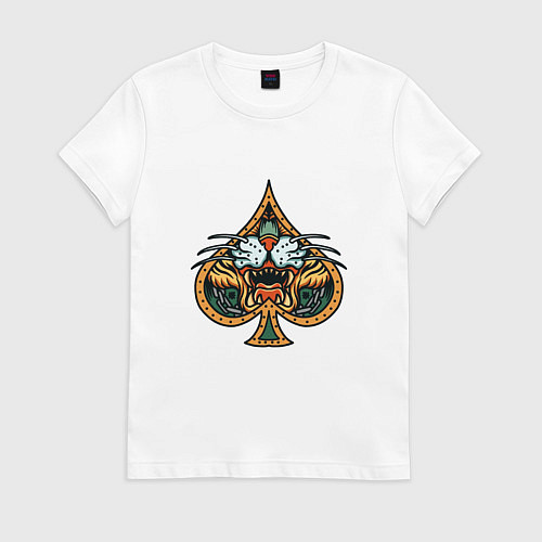 Женская футболка Ягами Лайт / Белый – фото 1