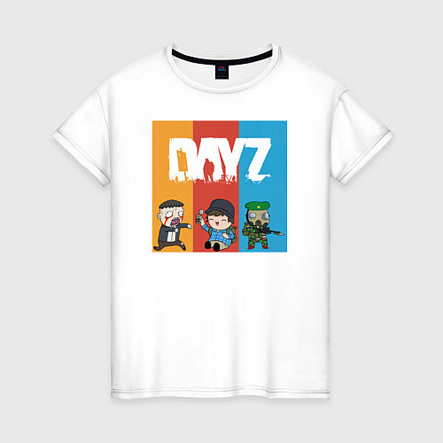 Женская футболка DayZ ДэйЗи / Белый – фото 1