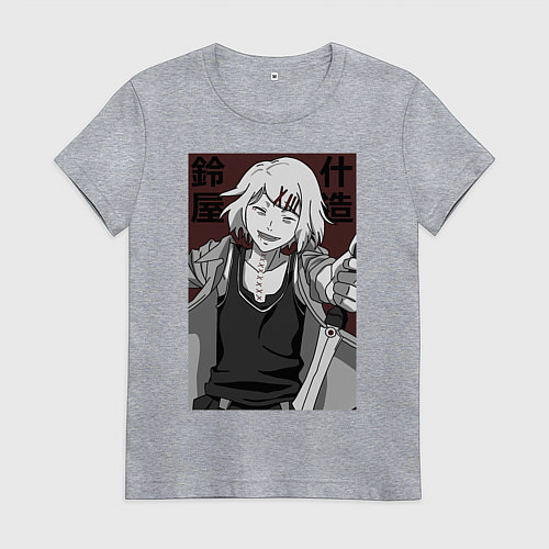 Женская футболка Джузо Сузуя / Меланж – фото 1