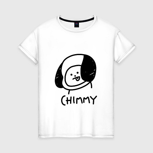 Женская футболка ЧИММИ CHIMMY / Белый – фото 1