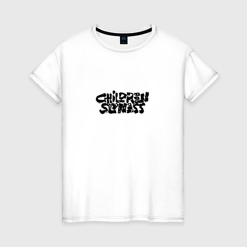 Женская футболка Children Slyness double / Белый – фото 1
