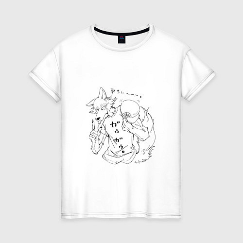 Женская футболка Выдающиеся звери Легоси / Белый – фото 1