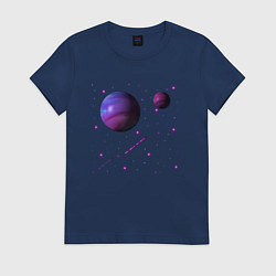 Женская футболка Космос Планеты