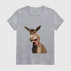 Женская футболка Шрек: Осел