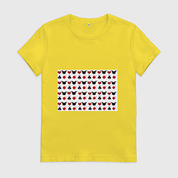 Женская футболка Карточные масти