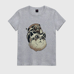 Женская футболка Steampunk кот