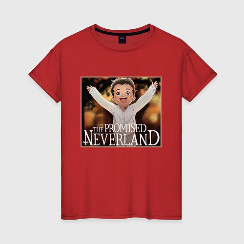 Женская футболка Phil The Promised Neverland Z / Красный – фото 1