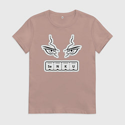 Женская футболка Сенку Доктор Стоун Химия